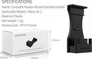 SunnyLife UCHWYT NA TELEFON DJI MINI 2 / MAVIC AIR 2 / 2S 9