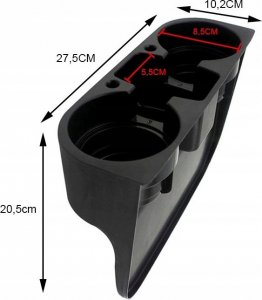 Verk UCHWYT SAMOCHODOWY NA KUBEK NAPOJE TELEFON 5W1 4