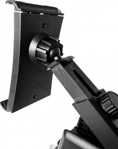 4kom.pl Uchwyt samochodowy do samochodu auta na telefon tablet na Szybę, deskę, kokpit Czarny 12