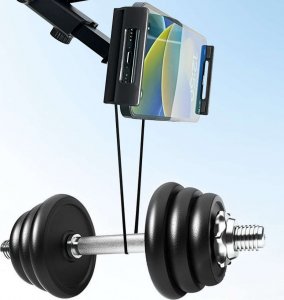 4kom.pl Uchwyt samochodowy do samochodu auta na telefon tablet na Szybę, deskę, kokpit Czarny 5