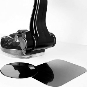 4kom.pl Uchwyt samochodowy CHM03 magnetyczny do telefonu do auta Szyby na szybę Deskę rozdzielczą Czarny 5