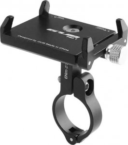 GUB Uchwyt rowerowy motocyklowy GUB Pro 1 na telefon smartfon czarny + Pasek bezpieczeństwa 2