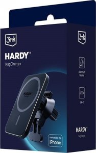 3MK Uchwyt magnetyczny do samochodu Hardy MagCharger 9