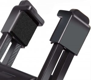 4kom.pl Uchwyt samochodowy do telefonu Na Wsteczne lusterko do auta Czarny 9