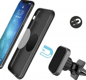 4kom.pl Uchwyt samochodowy TXR Car Holder Magnetyczny na szybę do kratki wentylacyjnej 3w1 Czarny 10