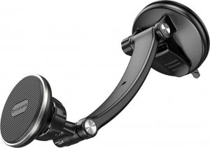 4kom.pl Uchwyt samochodowy magnetyczny Car Holder do telefonu 4.5 - 7 na deskę/ szybę do auta Czarny 5