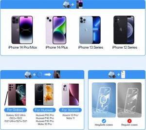 Joyroom Uchwyt samochodowy magnetyczny Joyroom JR-ZS313 Air Vent czarny 12