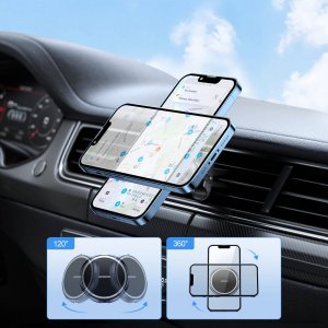 Joyroom Uchwyt samochodowy magnetyczny Joyroom JR-ZS313 Air Vent czarny 5