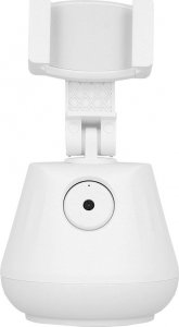 UCHWYT NA TELEFON Z AUTOMATYCZNYM ŚLEDZENIEM 360 FACE TRACKING P1 BIAŁY 2