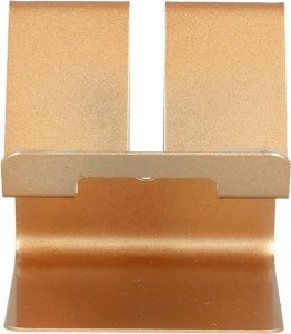 UCHWYT BIURKOWY S014 METALOWY NA TELEFON ZŁOTY 2