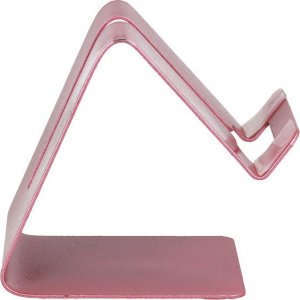 UCHWYT BIURKOWY S014 METALOWY NA TELEFON JASNORÓŻOWY 3