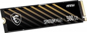 Dysk SSD MSI Spatium M461 500GB M.2 2280 PCI-E x4 Gen4 NVMe (S78-440K260-P83) 2