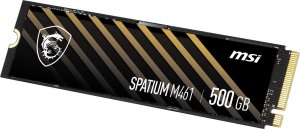 Dysk SSD MSI Spatium M461 500GB M.2 2280 PCI-E x4 Gen4 NVMe (S78-440K260-P83) 4