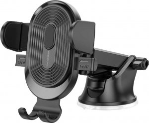 4kom.pl Uchwyt samochodowy Holder do auta Experience z przyssawką do telefonu 4.7-7 cali na deskę/ szybę Czarny 4