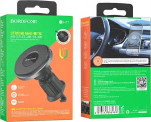 4kom.pl Uchwyt samochodowy magnetyczny Holder do auta SeaSide na kratkę do MagSafe do iPhone 14/13/12 czarny 8