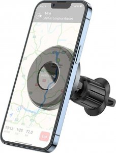 4kom.pl Uchwyt samochodowy magnetyczny Holder do auta SeaSide na kratkę do MagSafe do iPhone 14/13/12 czarny 9