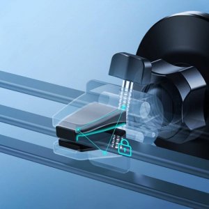 Crong Uchwyt samochodowy magnetyczny MagSafe Crong Carclip Magnetic (czarny) 8