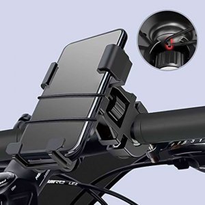 Alogy Uchwyt rowerowy zaciskowy na telefon kierownicę roweru na rower motocykl Yesido Bike Holder Czarny 3