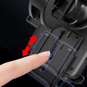 Alogy Uchwyt rowerowy zaciskowy na telefon kierownicę roweru na rower motocykl Yesido Bike Holder Czarny 8