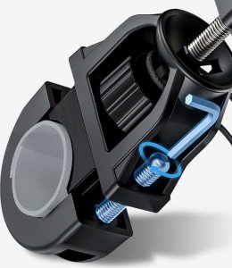 Alogy Uchwyt rowerowy zaciskowy na telefon kierownicę roweru na rower motocykl Yesido Bike Holder Czarny 10