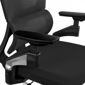 Krzesło biurowe Spacetronik Fotel biurowy obrotowy z podłokietnikiem 4D BARD 11