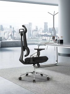 Krzesło biurowe Spacetronik Fotel biurowy obrotowy z podłokietnikiem 4D BARD 13