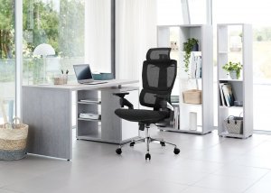 Krzesło biurowe Spacetronik Fotel biurowy obrotowy z podłokietnikiem 4D BARD 14