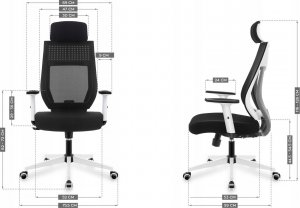 Krzesło biurowe Manager 3.9 Czarne 2