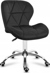 Krzesło biurowe Future 3.0 Welur Czarne 1