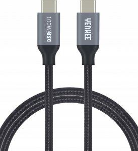 Kabel USB Yenkee USB-C - USB-C 1.5 m Szary (35054885) 2