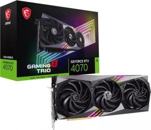 Karta graficzna MSI GeForce RTX 4070 Gaming X Trio 12GB GDDR6X 1