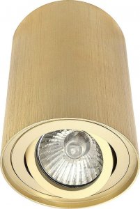 Lampa sufitowa Syntron Alfa lampa sufitowa tuba kierunkowa złota 1