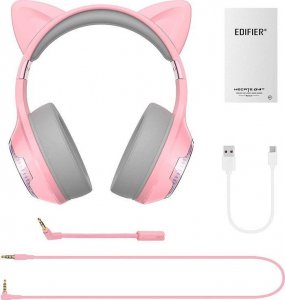 Słuchawki Edifier Hecate G4BT Różowe (G4BT Pink) 4