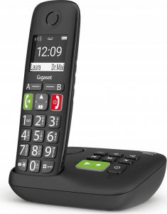 Telefon stacjonarny Gigaset Gigaset E290A black - S30852-H2921-B101 2