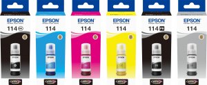 Tusz Epson Epson Ink Pigment Black 114 EcoTank (C13T07A140) 3