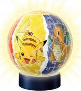 Ravensburger Ravensburger 3D Puzzle Ball Night Light Pokemon (72 pieces) 3