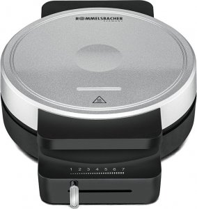 Gofrownica Rommelsbacher waffle maker WA 850, waffle maker (black/silver) 1