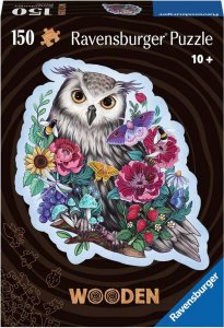 Ravensburger Ravensburger Wooden Puzzle Mysterious Owl (150 pieces) 1