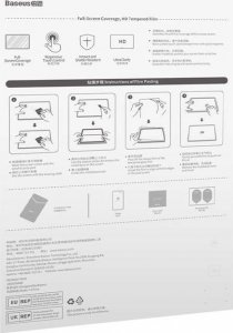 Baseus Szkło hartowane Baseus Crystal  0.3mm do tabletu Huawei MatePad Pro 11" 9