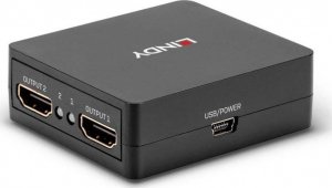 Lindy Splitter HDMI 2.0 LINDY 2 Port 18G 50m 1
