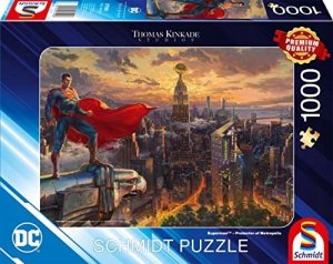 Schmidt Spiele Schmidt Spiele Thomas Kinkade Studios: DC - Superman - Protector of Metropolis, Jigsaw Puzzle (1000 pieces) 1