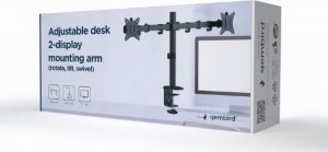 Gembird Uchwyt biurkowy na 2 monitory 17" - 32" (MA-D2-01) 3