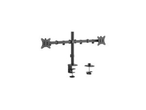 Gembird Uchwyt biurkowy na 2 monitory 17" - 32" (MA-D2-01) 1