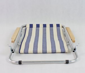 E-sezon Leżak plażowy składany, aluminiowy, lekki, 120 KG 7