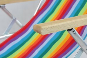 E-sezon Leżak plażowy składany, aluminiowy, lekki, 120 KG 9