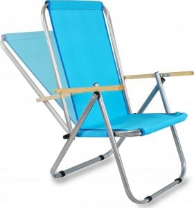 E-sezon Leżak plażowy z siatki, krzesło składane 150 KG TT 1