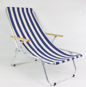 E-sezon Lekki leżak plażowy składany do torby, max 120 KG 4