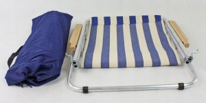 E-sezon Lekki leżak plażowy składany do torby, max 120 KG 8