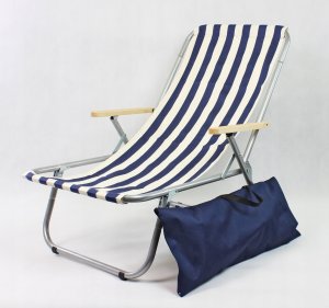 E-sezon Leżak plażowy składany do torby, 150 kg, Kwiaty 3