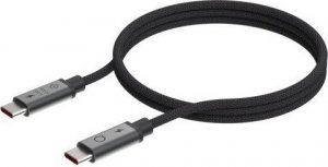 Kabel USB Linq USB-C - USB-C 2 m Czarno-szary (LQ48030) 1